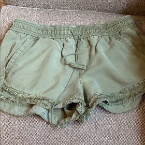 Olive Loft Shorts